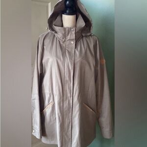 New women's Sz XL Ralph Lauren business casual hooded rain jacket